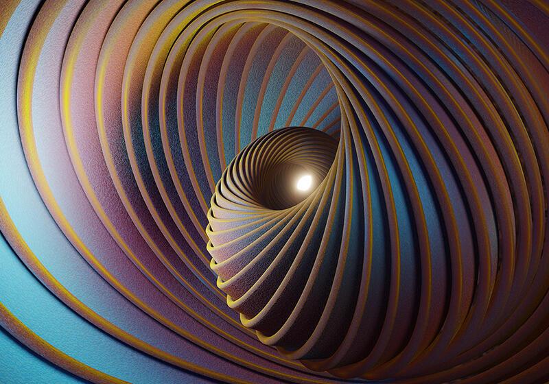 abstract colourful shiny swirl background